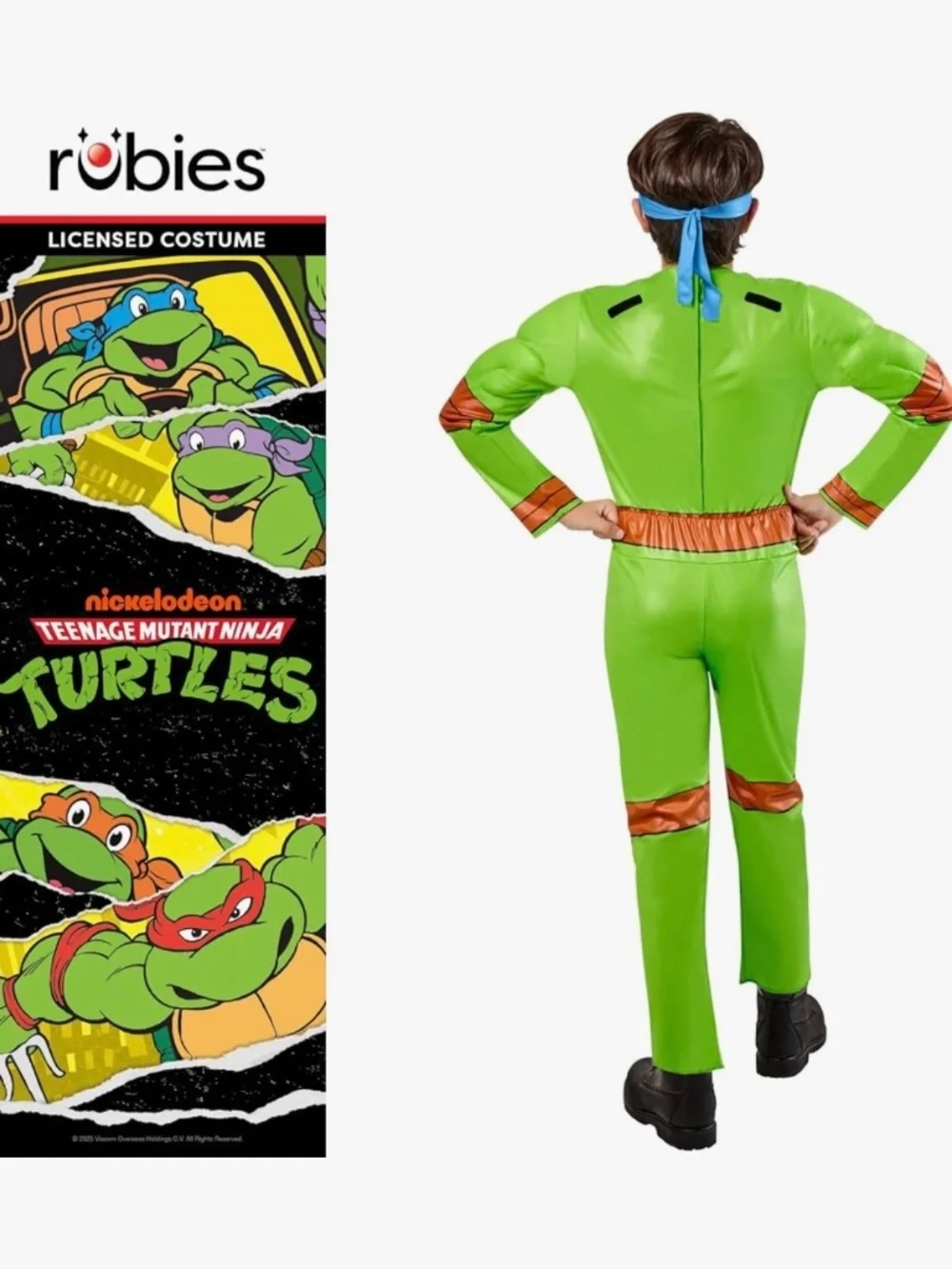 Boys Size 10/12Teenage Mutant Ninja Turtles 4-in-1 Set All 4 Turtles